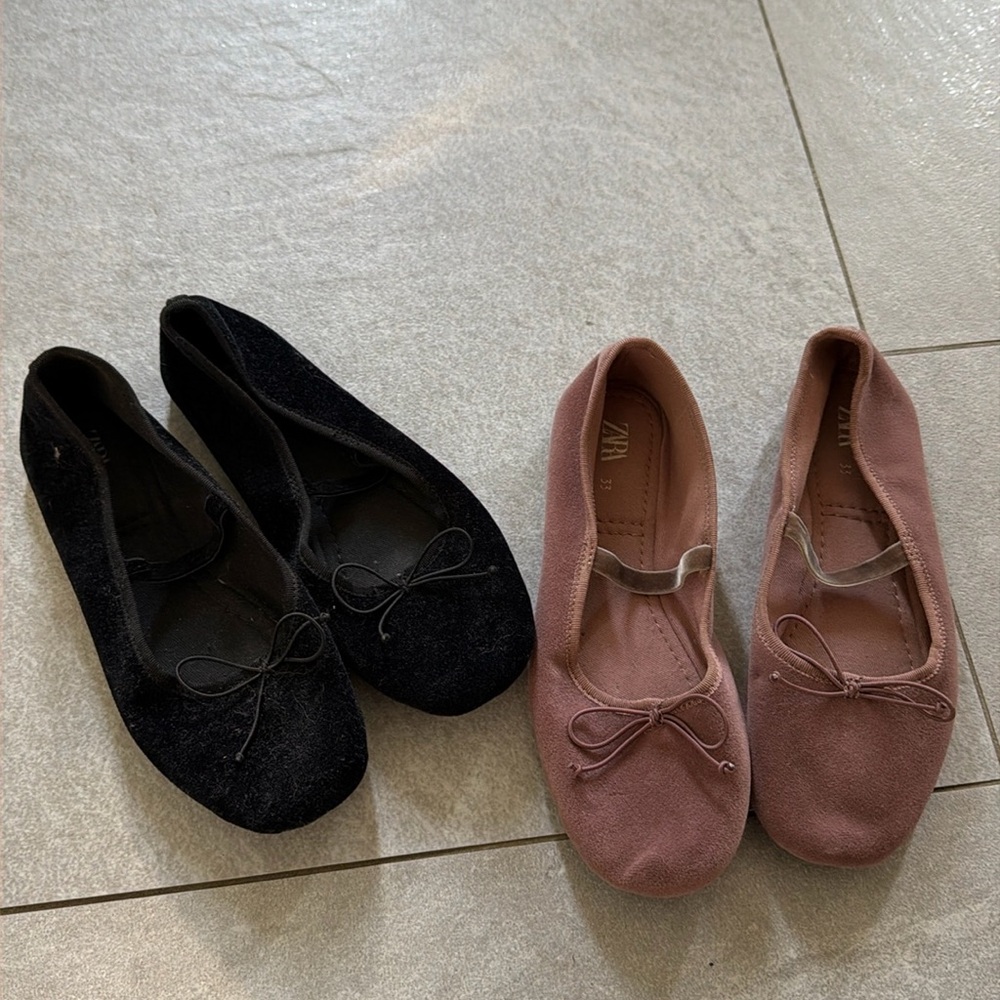 Zara ballet flats